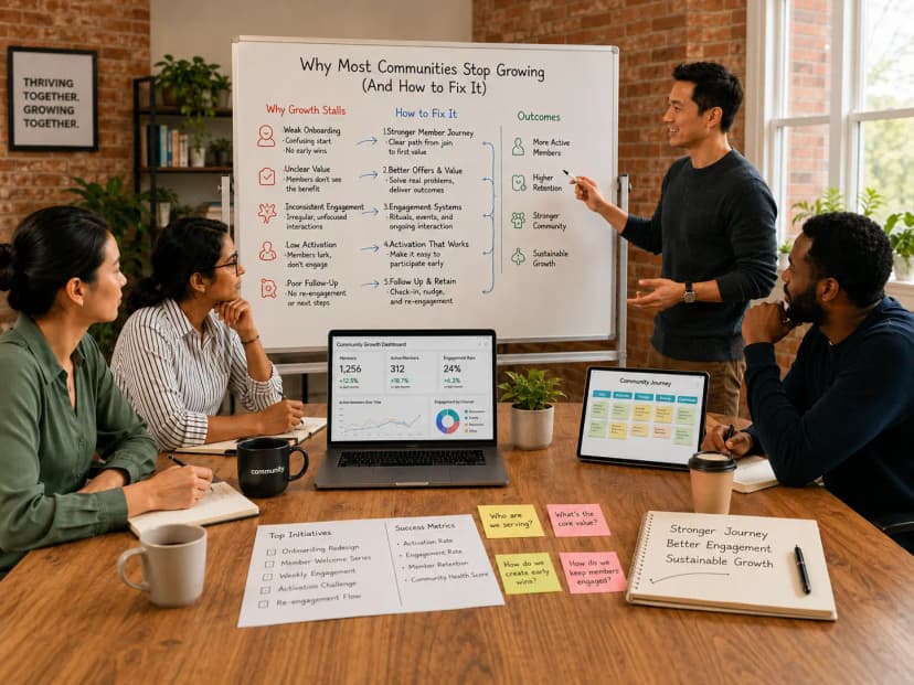 Why Most Communities Stop Growing (And How to Fix It)